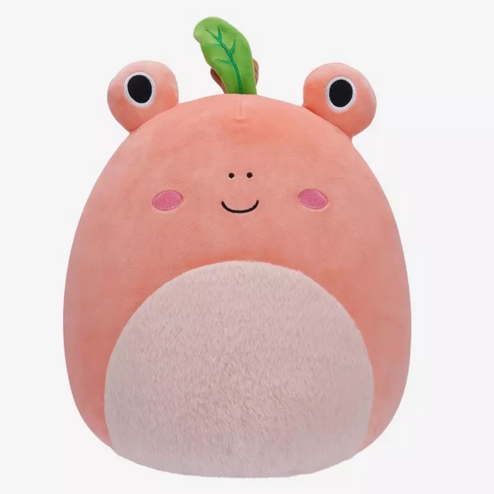 Squishmallows Fatima the Peach Frog 8 Inch Plush